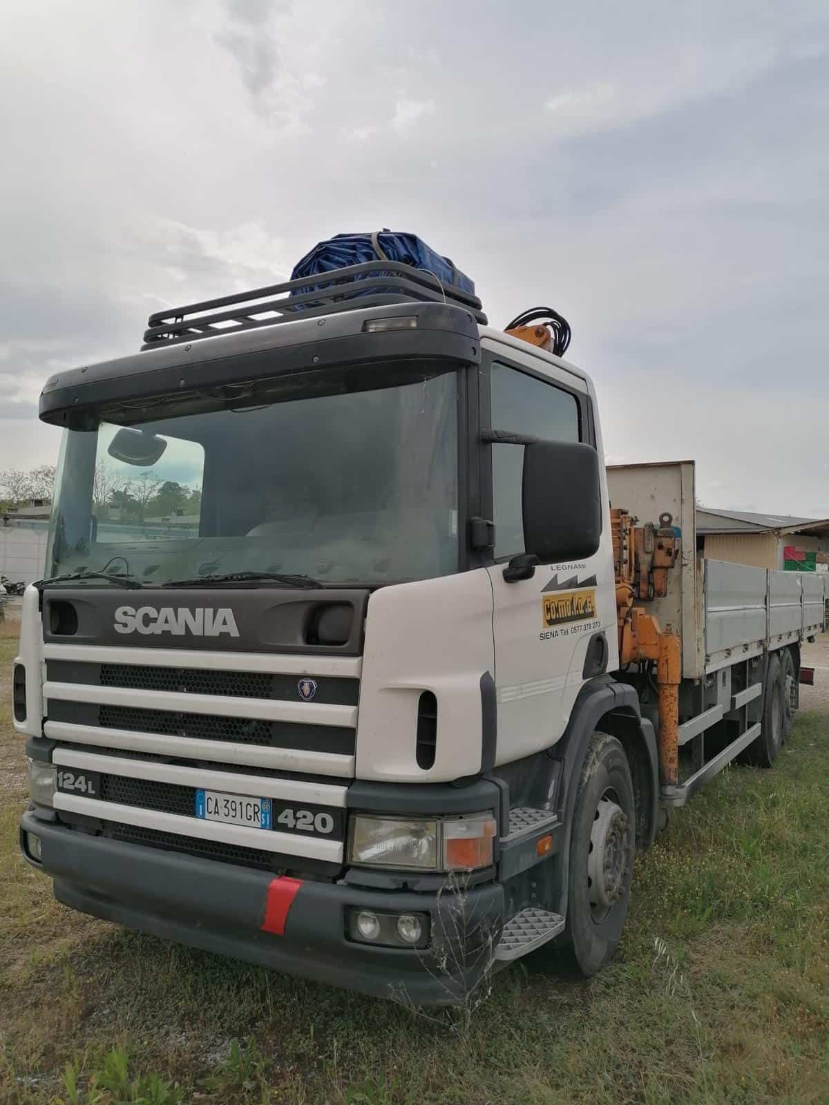 MOTRICE GRU SCANIA 2004 - ESAURITO