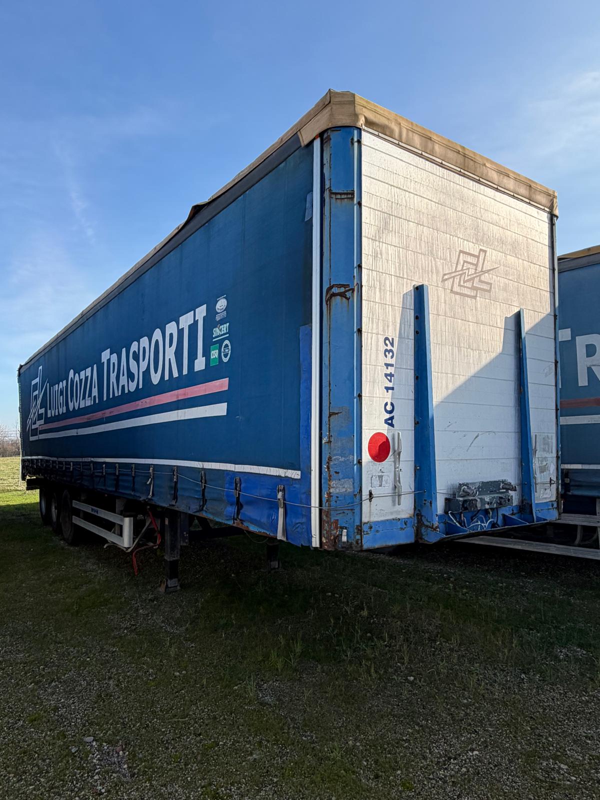 SEMIRIMORCHIO CENTINATO ALLA FRANCESE VANHOOL ESAURITO