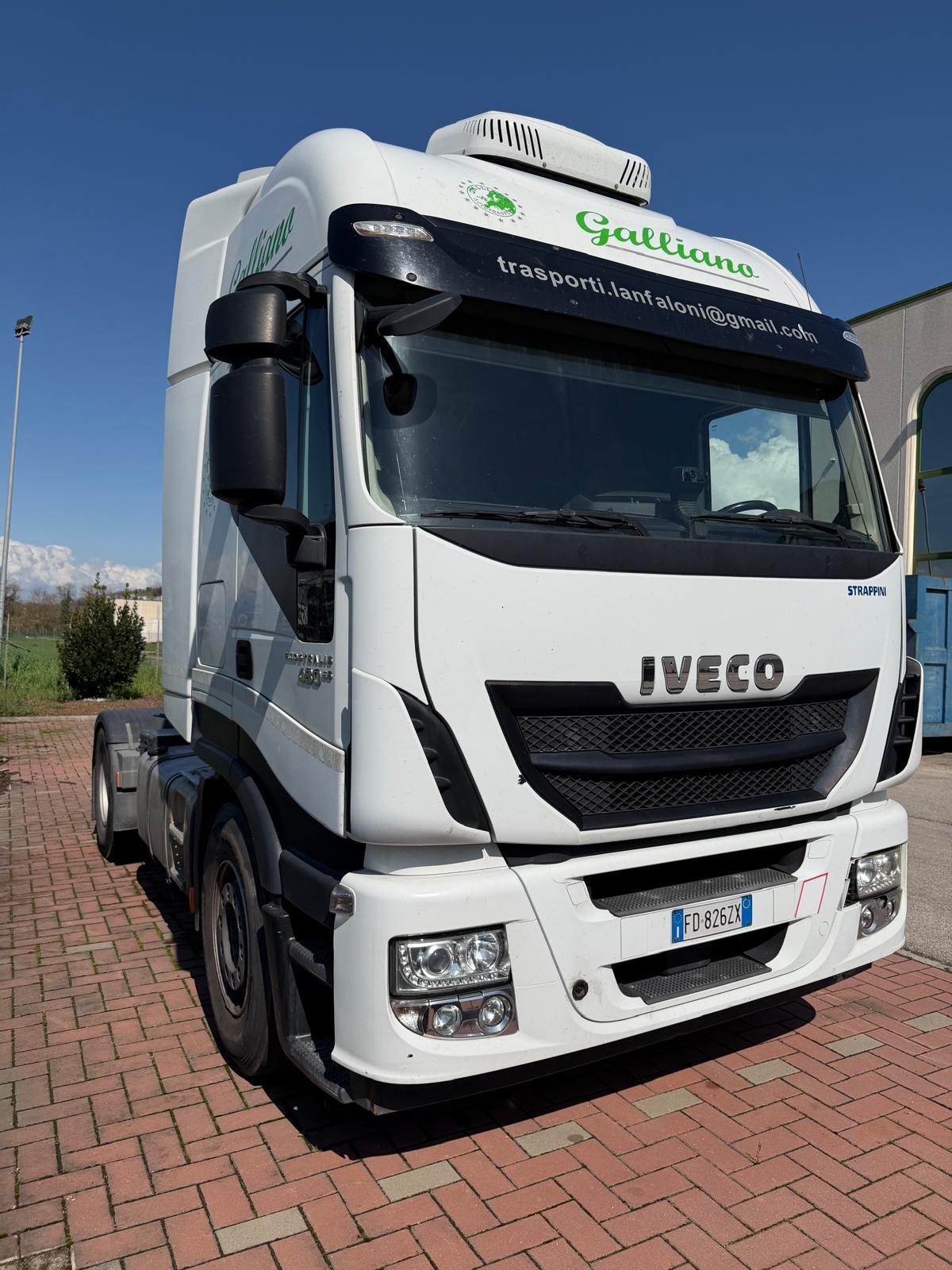 TRATTORE STRADALE IVECO STRALIS 2016 ESAURITO